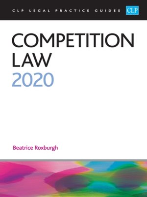 cover image of Competition Law 2020